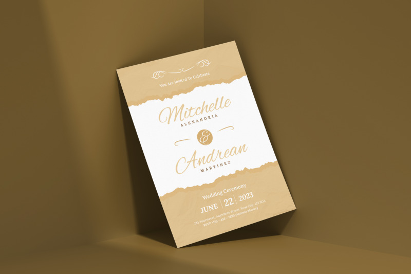 beige-wedding-invitation