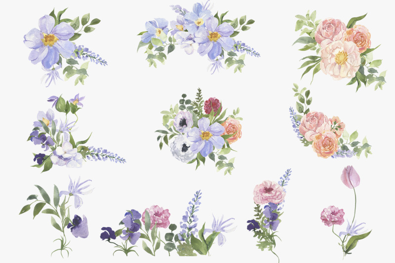 spring-bouquet-watercolor-clipart