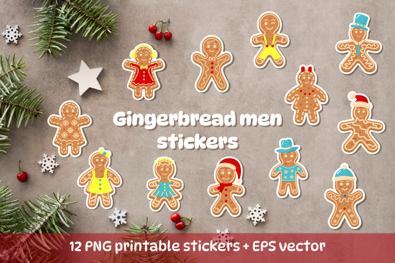 gingerbread-men-stickers