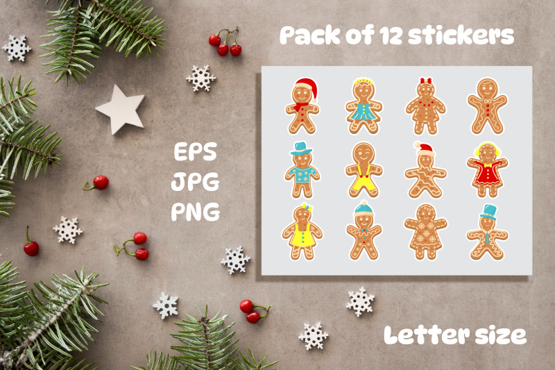 gingerbread-men-stickers