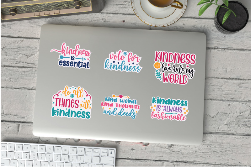 kindness-sticker-svg-bundle