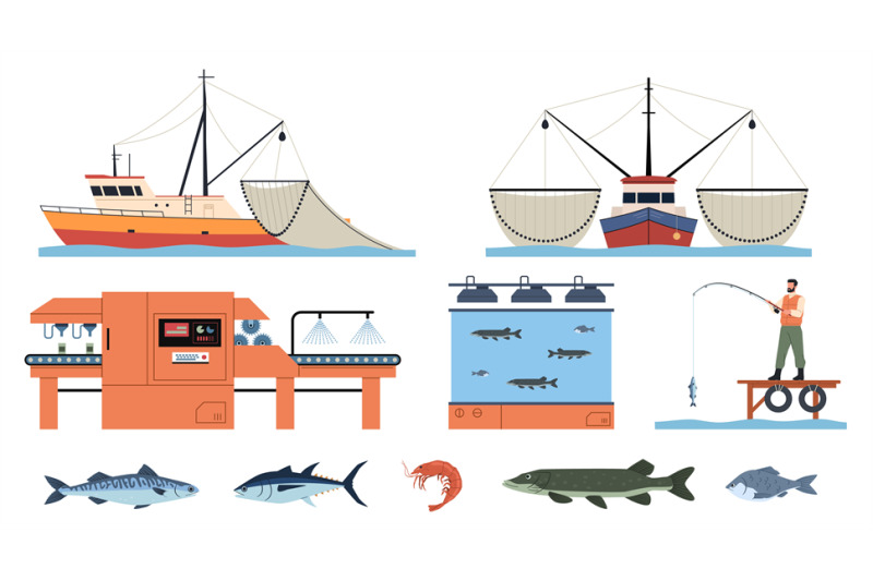 sea-food-industry-sea-delicacies-extraction-process-valuable-fish-ar