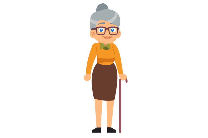 elderly-woman-happy-old-senior-female-character-in-glasses-with-stick