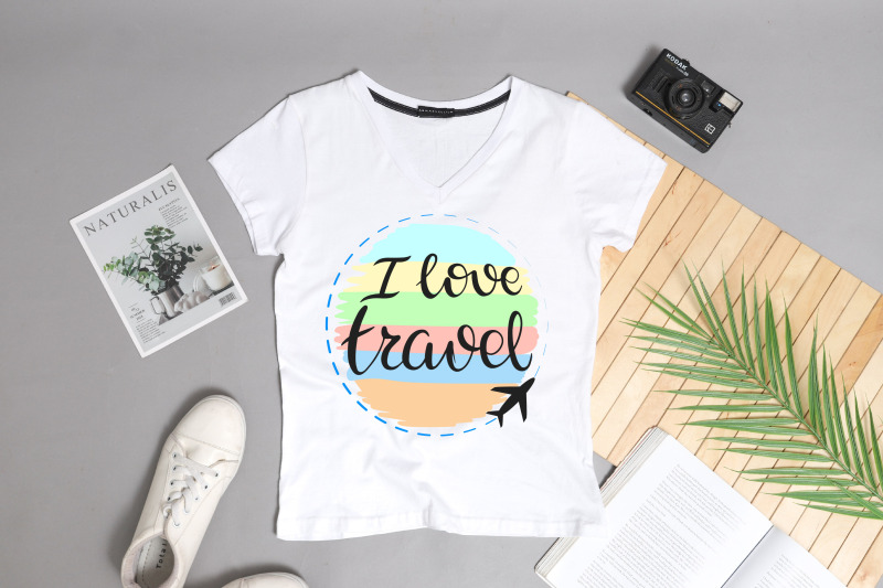 i-love-travel-sublimation-design-png-rainbow-travel