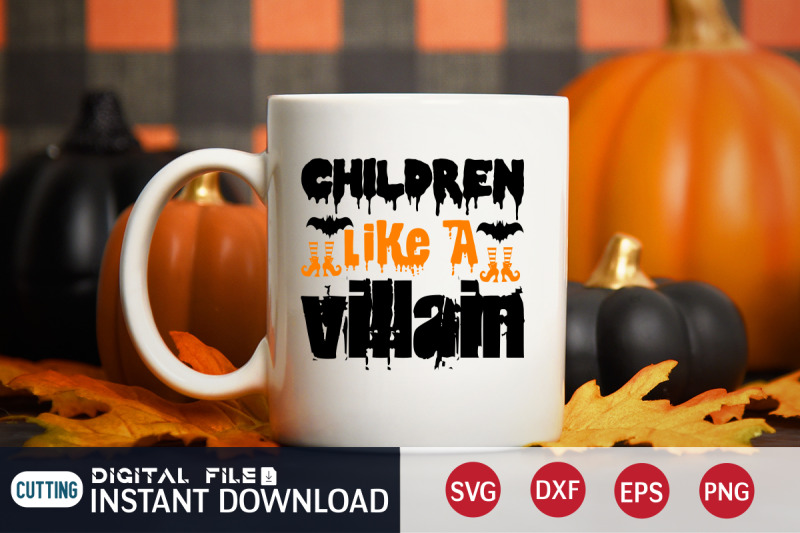 children-like-a-villain-svg