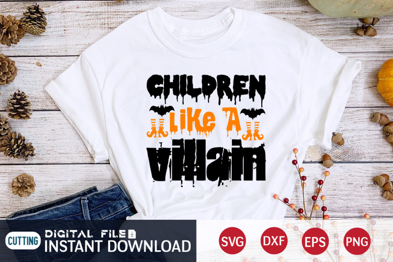 children-like-a-villain-svg