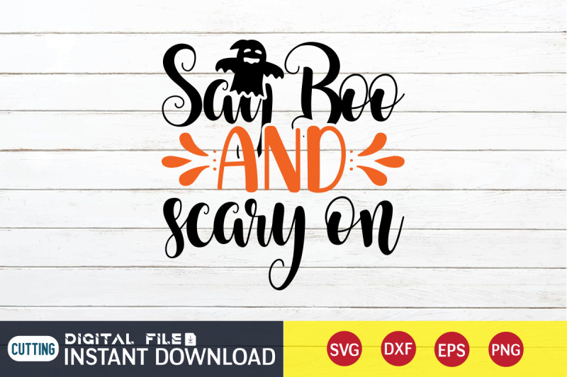 say-boo-and-scary-on-svg