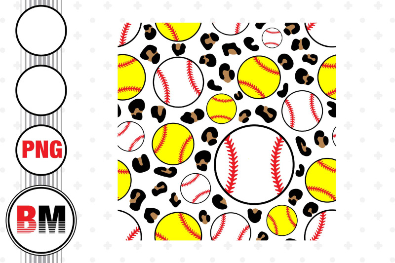 softball-baseball-leopard-pattern-png-files
