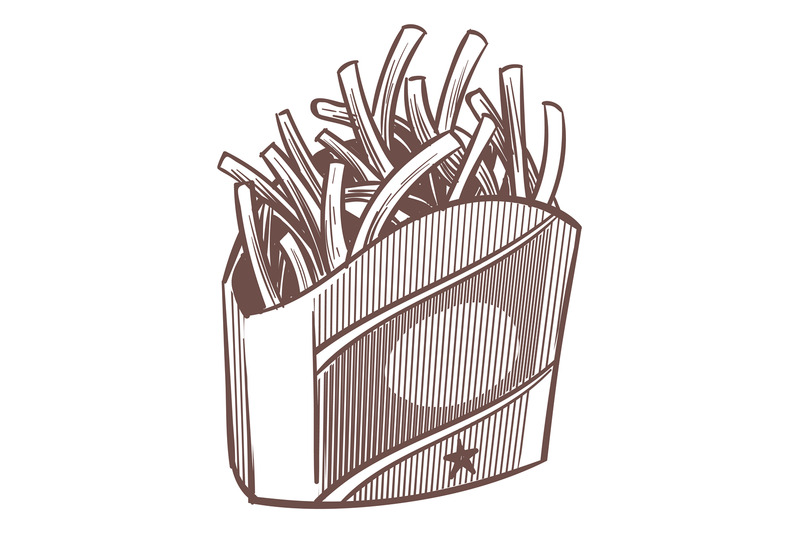 french-fries-engraving-potato-chips-food-sketch