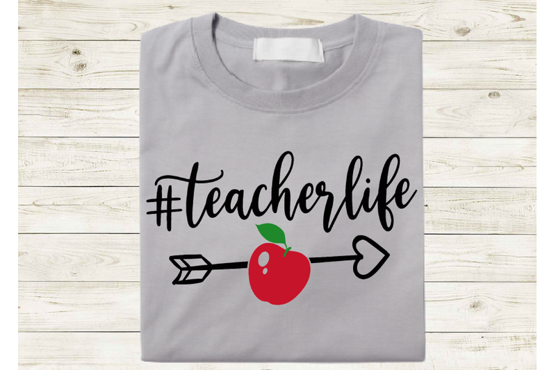 teacher-life-svg-t-shirt-design