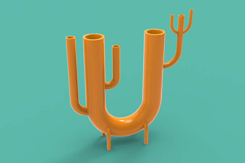 cute-candelabrum-cactus-style-3d-printing-candle-holder-nbsp