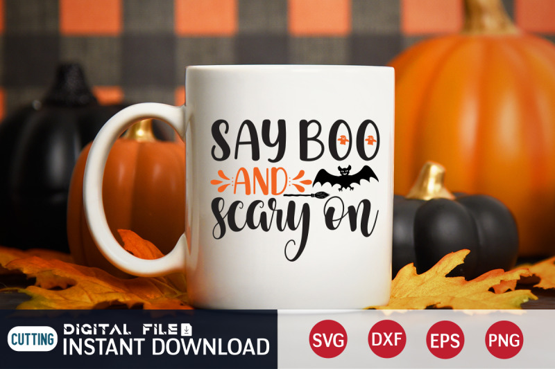 say-boo-and-scary-on-svg