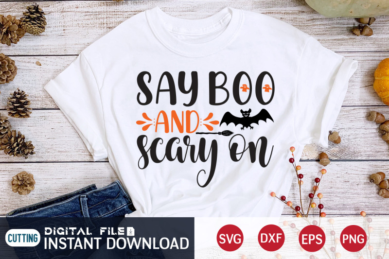 say-boo-and-scary-on-svg