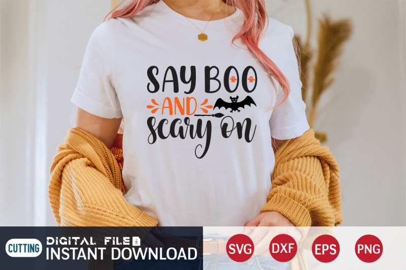 say-boo-and-scary-on-svg