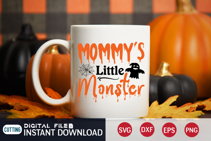 mommy-039-s-little-monster-svg