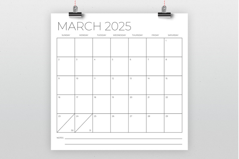 2025-square-12x12-calendar-template