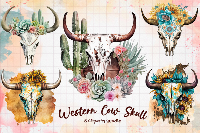 western-cow-skull-bundle