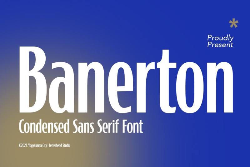 banerton-condensed-sans-serif