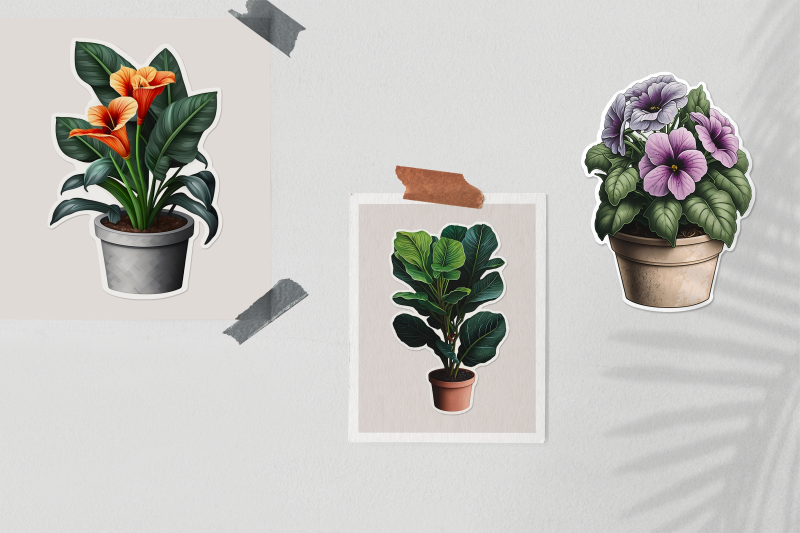 plant-stickers-collection