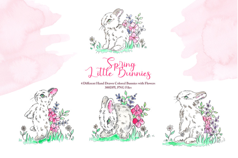 watercolor-spring-bunnies