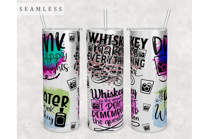 whiskey-quotes-tumbler-wrap-20-oz-skinny-tumbler-whiskey-sayings-png