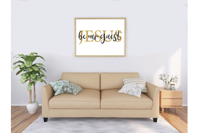 jesus-be-our-guest-christian-wall-art-room-wall-decor