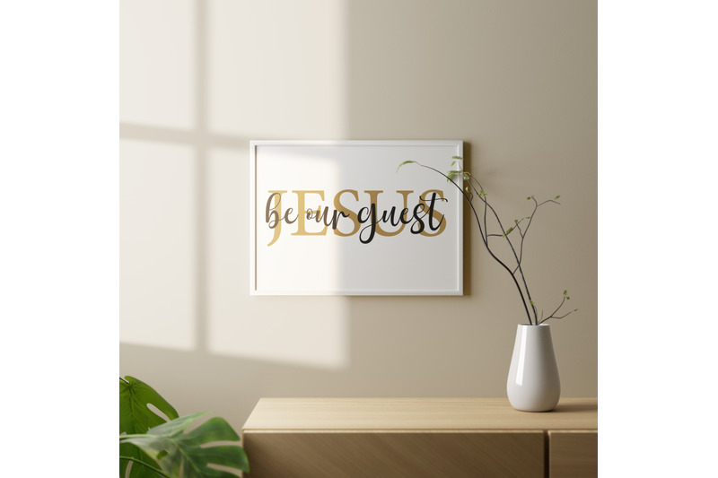jesus-be-our-guest-christian-wall-art-room-wall-decor