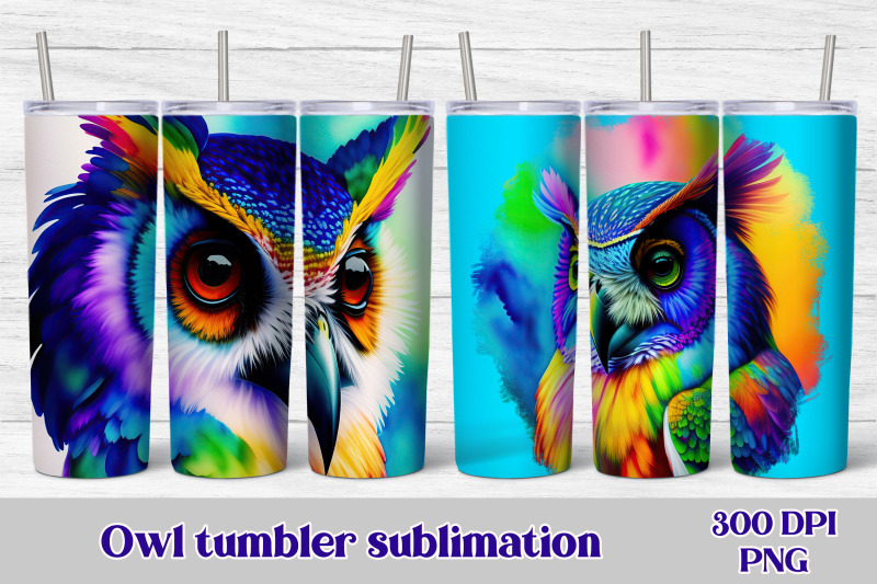 owl-tumbler-wrap-animals-tumbler
