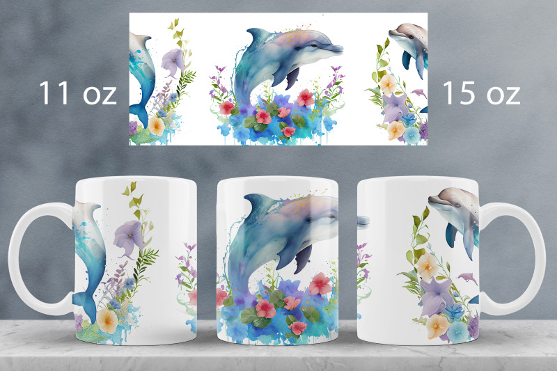 ocean-mug-wrap-design-underwater-mug-sublimation-png