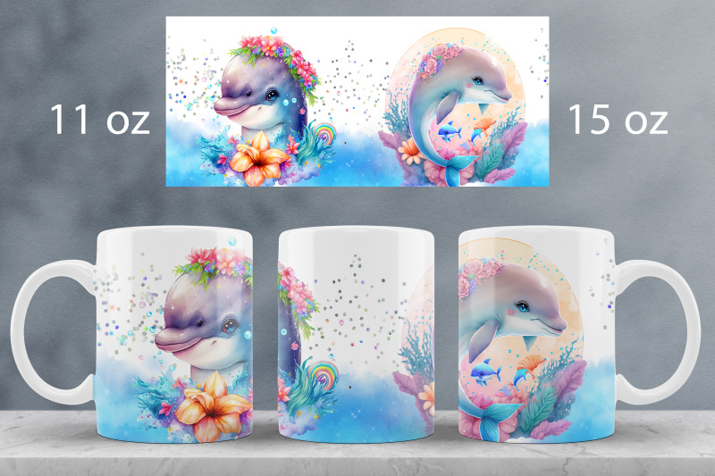 ocean-mug-wrap-design-underwater-mug-sublimation-png