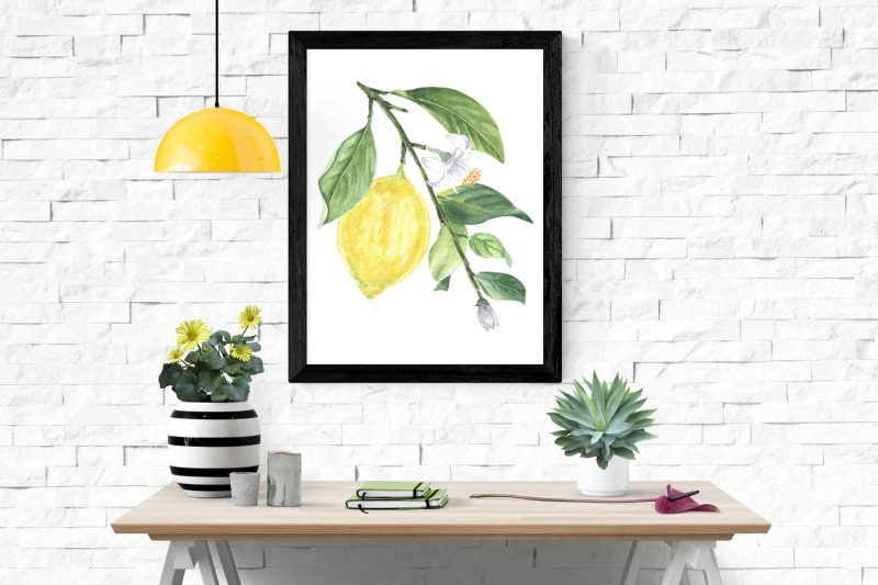 watercolor-lemons-flower-sublimation-png