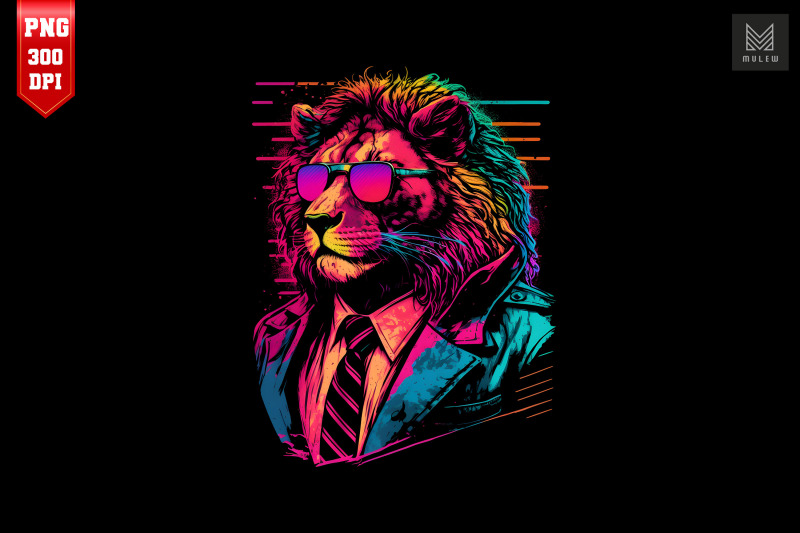 synthwave-retro-gangster-lion-14