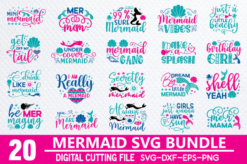 mermaid-svg-bundle