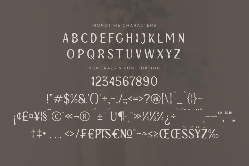 monotime-typeface