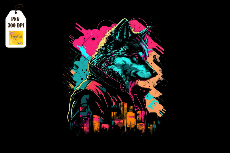 retro-synthwave-gangster-wolf-5