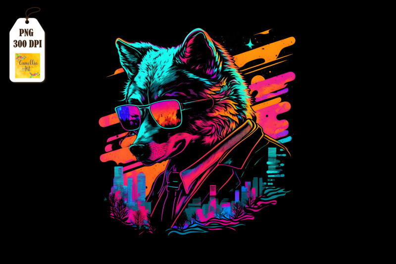 retro-synthwave-gangster-wolf-19