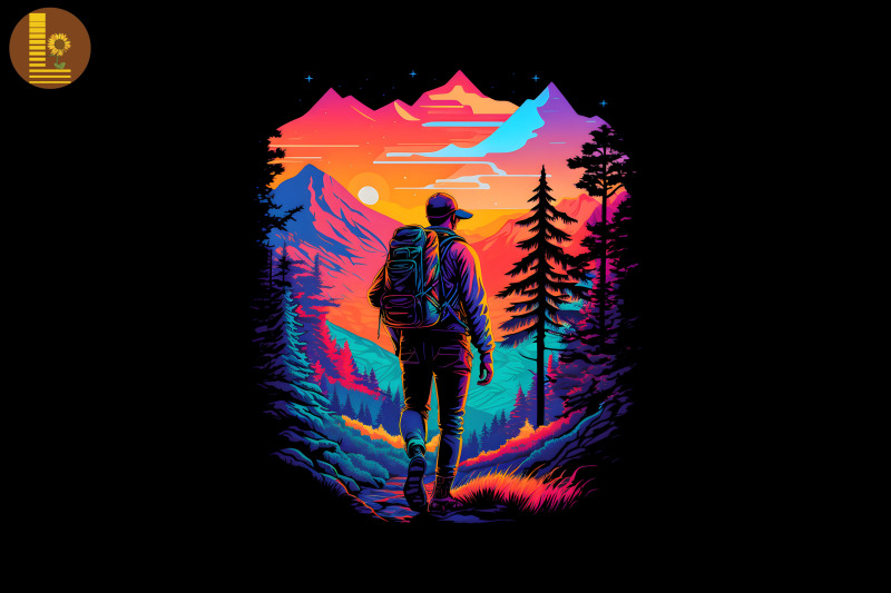 synthwave-retro-hiking-lover-2