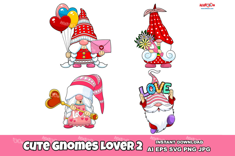 cute-gnomes-lover-cartoon-characters-2