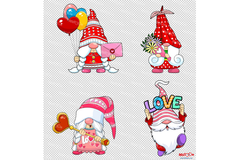 cute-gnomes-lover-cartoon-characters-2