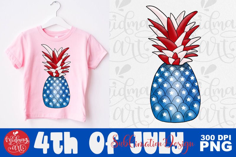 american-pineapple-png-4th-of-july-png-sublimation