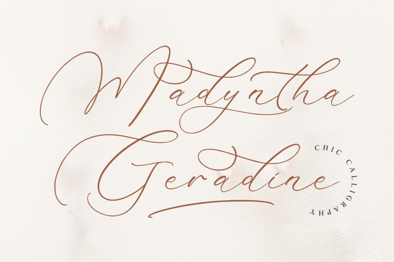 madyntha-geradine-chic-calligraphy