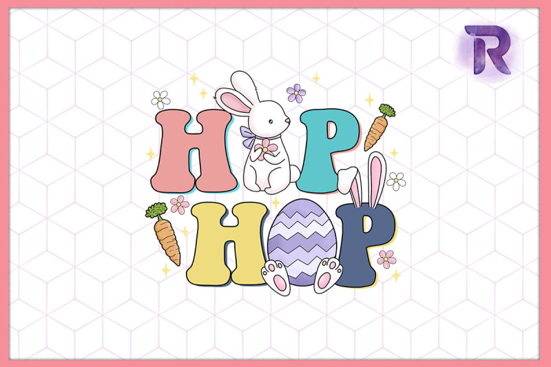 hip-hop-retro-easter-bunny-easter-egg