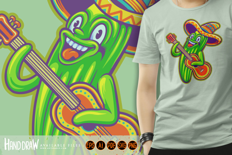 funny-mexican-cactus-sombrero-hat-guitar-cinco-de-mayo-logo-cartoon-il