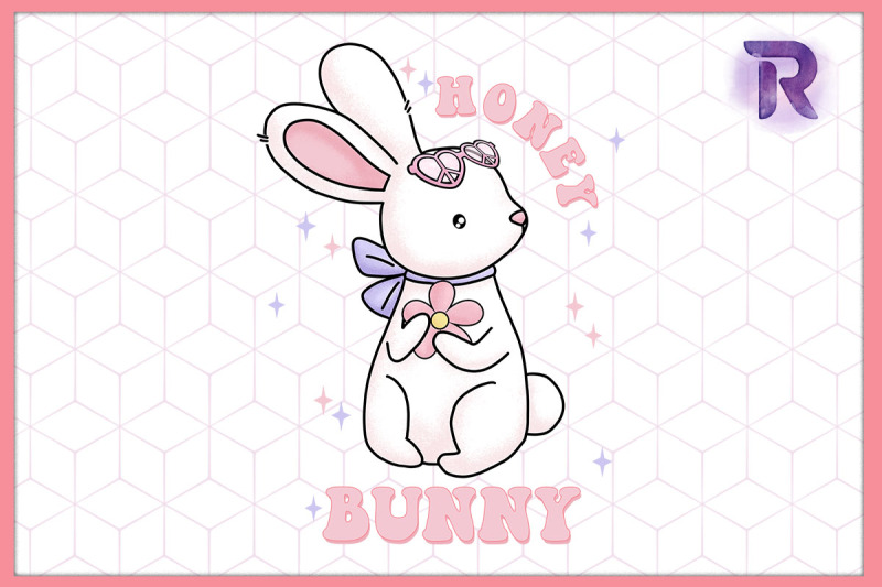 honey-bunny-retro-easter