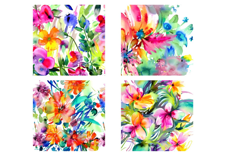 12-watercolor-nbsp-flowers-background-papers