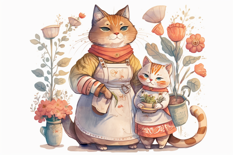 adorable-cat-mothers-day-collection