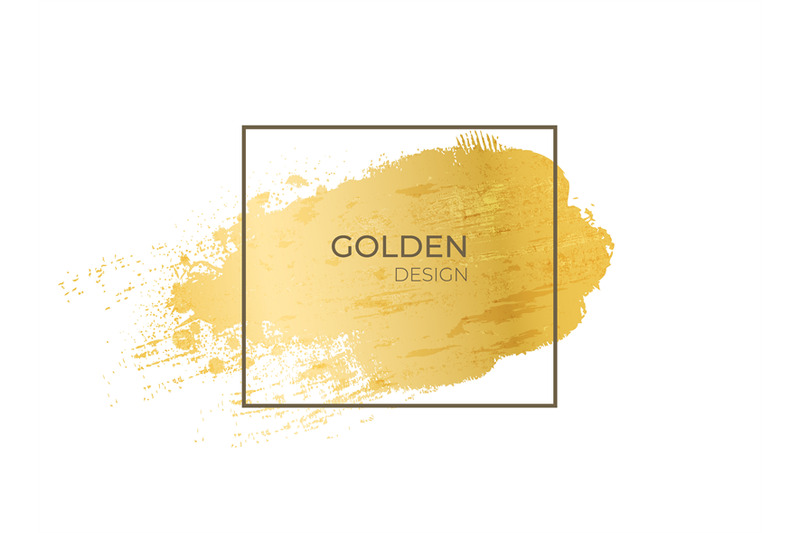 golden-frame-realistic-gold-grunge-texture-in-geometric-shape-contou