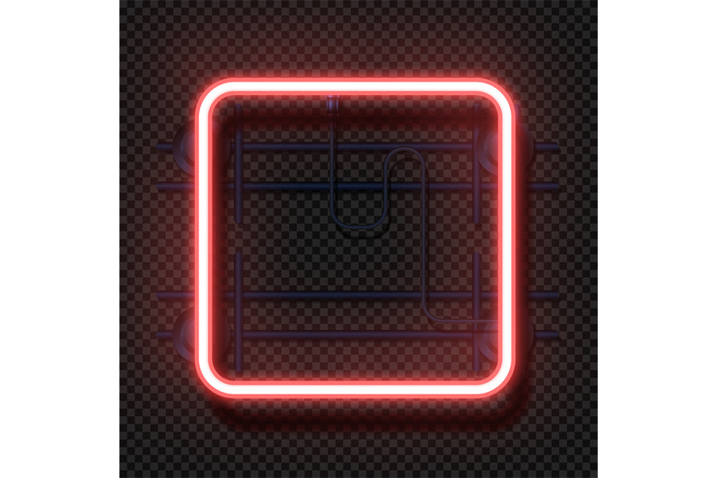 rectangle-neon-lamp-realistic-square-fluorescent-light-3d-geometric