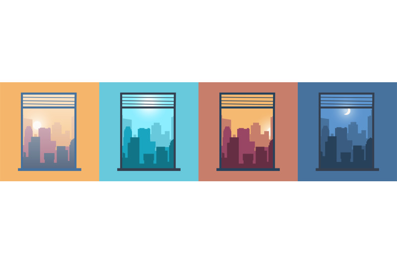 landscape-in-window-city-view-from-home-morning-or-evening-cityscape