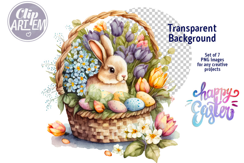 happy-bunny-easter-eggs-7-png-clip-art-set-watercolor-digital-print